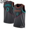 Dres Washington Wizards Bilal Coulibaly Nike 2023-24 City Edition Crno Swingman - Dječji